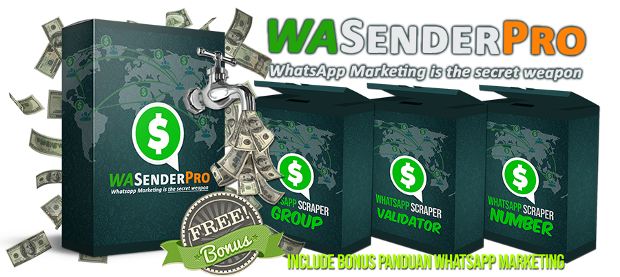 WASenderPro - Aplikasi Promosi Massal Melalui Whatsapp